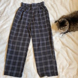 Urban outfitters High waisted plaid pants